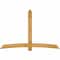 Ekena Millwork Bellingham Rough Sawn Timber Gable Bracket, Western Red Cedar, 96"W x 64"H x 6"D x 6"F, 16/12 Pitch GBW096X64X0606BEL00RWR - alternate 1